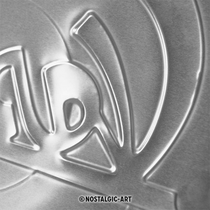 Blechschild Vespa rund 4